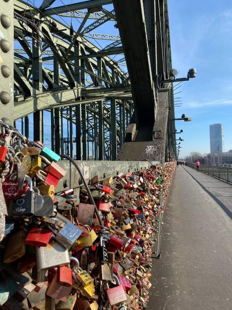 Love Padlocks at Hohenzollern Bridge