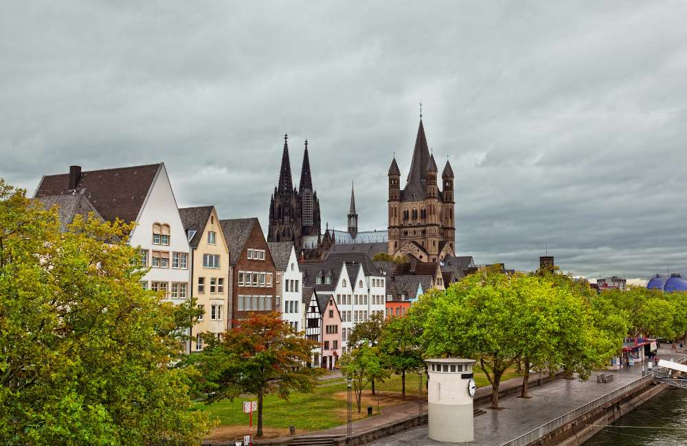 Cologne Old Town in September