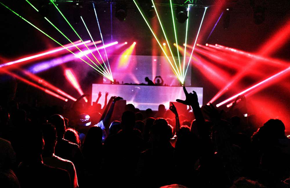 DJ in a night club