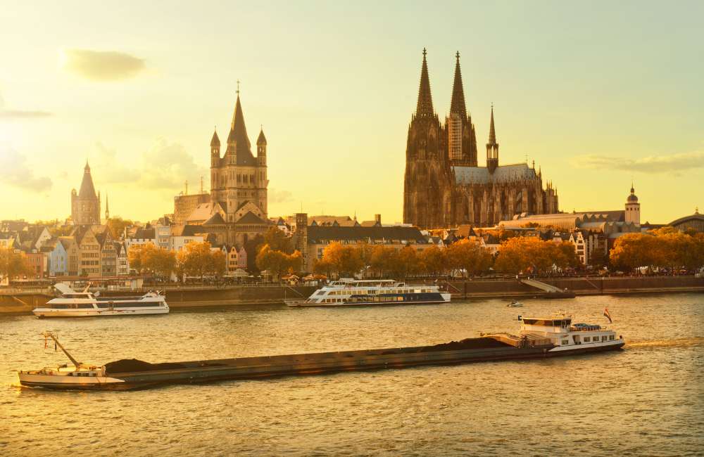 Rhine River in September